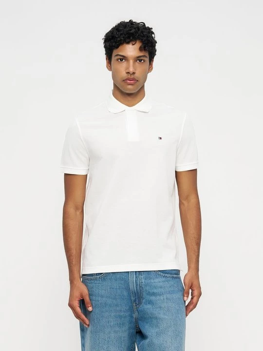 Foto van product Poloshirt Tommy Hilfiger wit