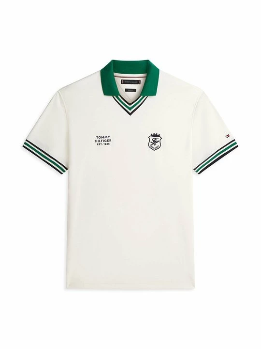 Foto van product Poloshirt Tommy Hilfiger wit