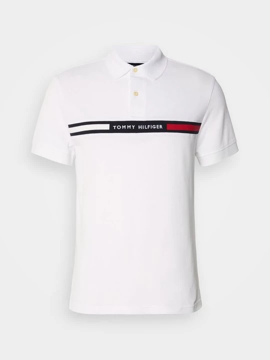 Foto van product Poloshirt Tommy Hilfiger wit