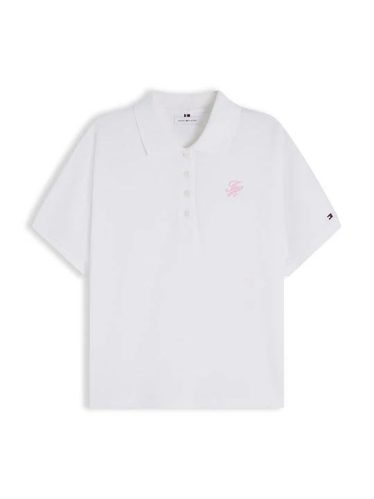 Foto van product Poloshirt Tommy Hilfiger wit