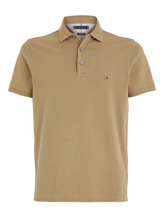 Foto van product Poloshirt Tommy Hilfiger zandkleur