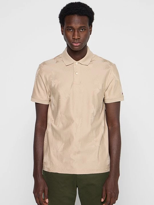 Foto van product Poloshirt Tommy Hilfiger zandkleur