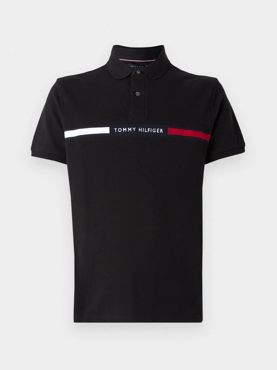 Foto van product Poloshirt Tommy Hilfiger zwart