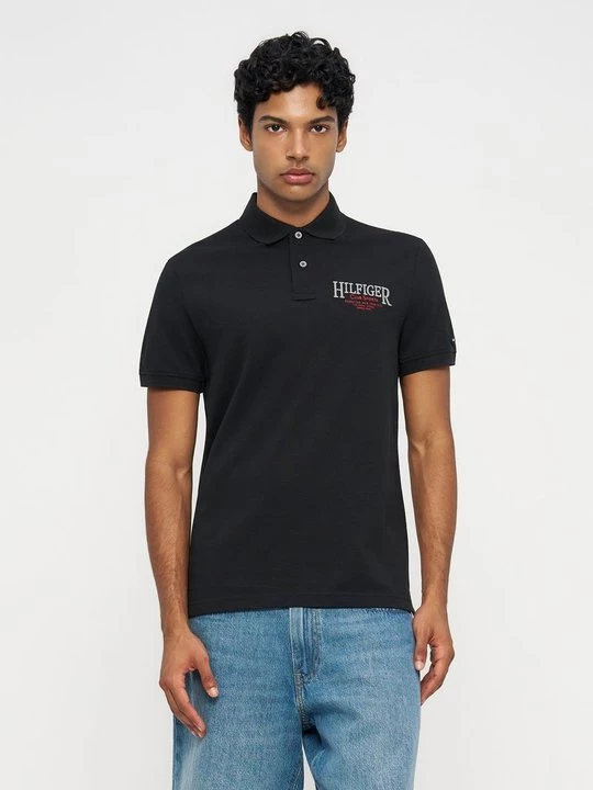 Foto van product Poloshirt Tommy Hilfiger zwart