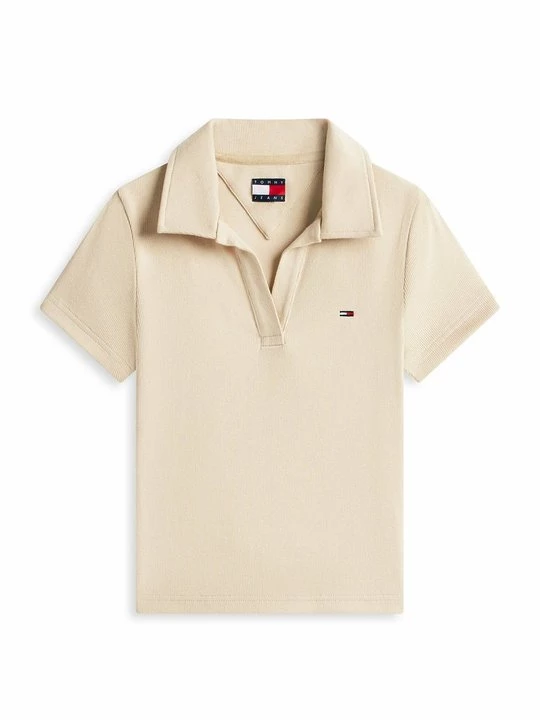 Foto van product Poloshirt Tommy Jeans beżowy