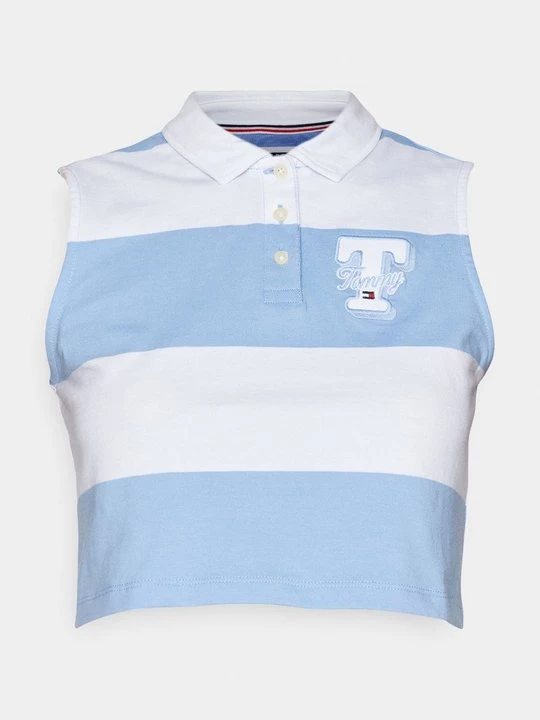 Foto van product Poloshirt Tommy Jeans lichtblauw