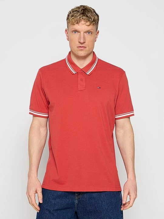 Foto van product Poloshirt Tommy Jeans rood