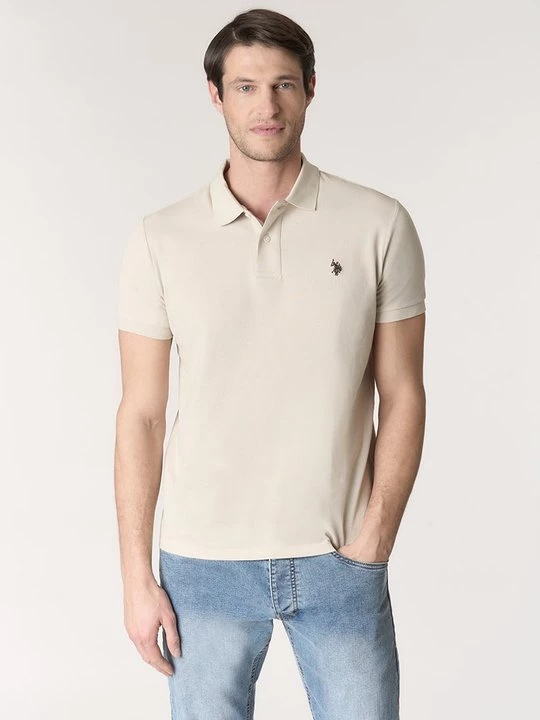 Foto van product Poloshirt U.S. POLO ASSN. beżowy