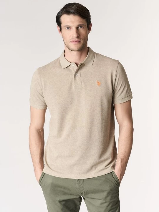 Foto van product Poloshirt U.S. POLO ASSN. beżowy