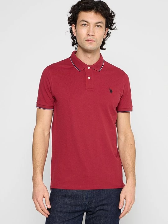 Foto van product Poloshirt U.S. POLO ASSN. bordeauxrood