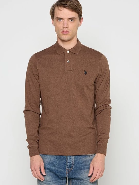 Foto van product Poloshirt U.S. POLO ASSN. bruin