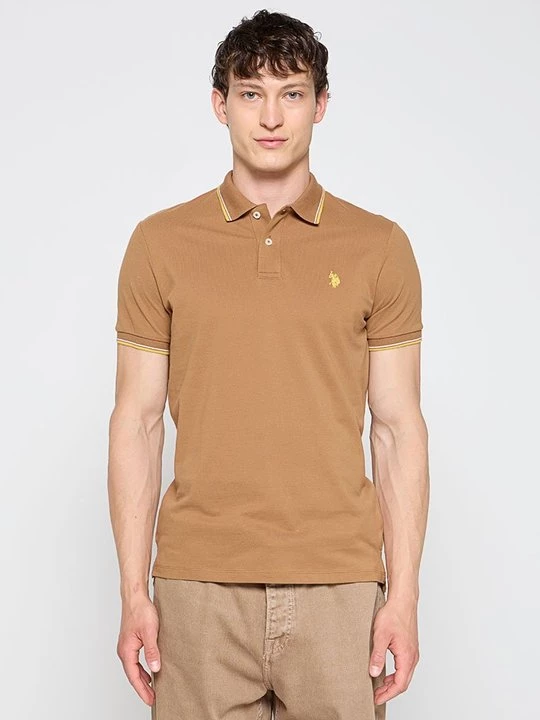 Foto van product Poloshirt U.S. POLO ASSN. camel