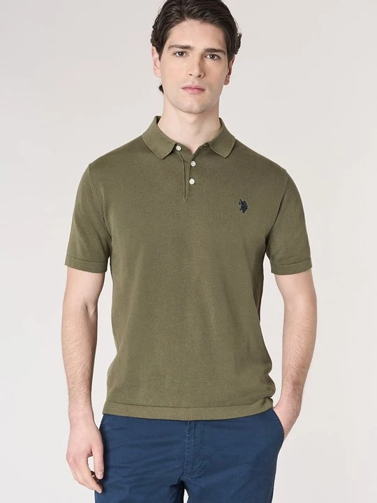 Foto van product Poloshirt U.S. POLO ASSN. donkergroen