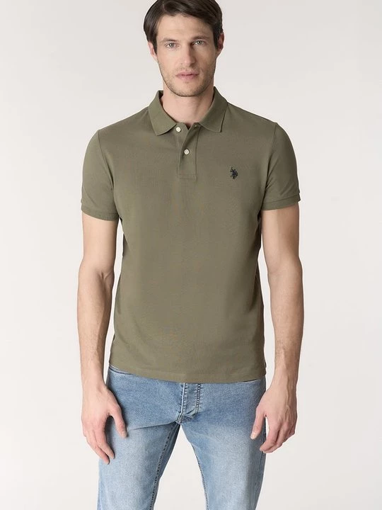 Foto van product Poloshirt U.S. POLO ASSN. donkergroen