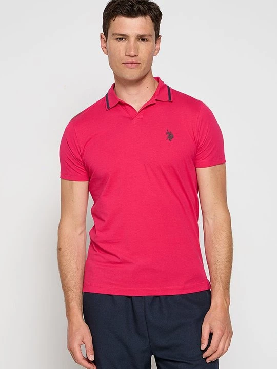 Foto van product Poloshirt U.S. POLO ASSN. donkerroze