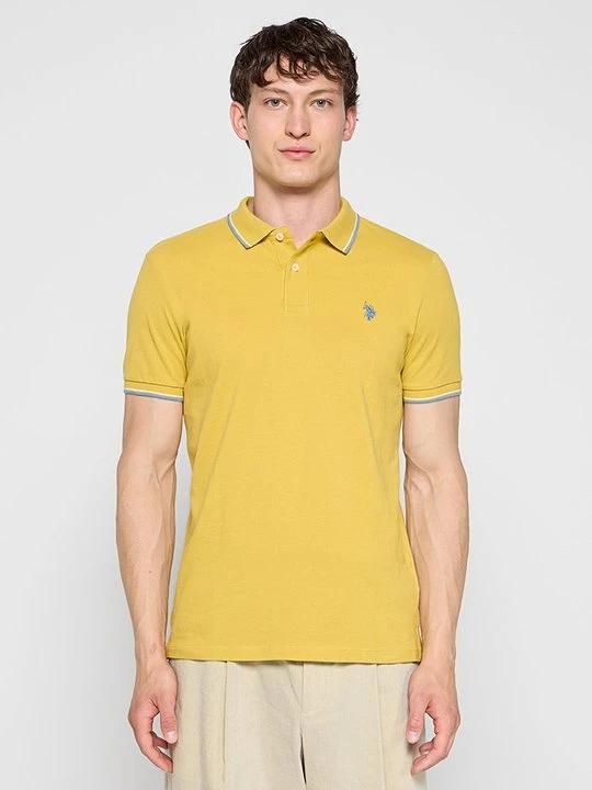 Foto van product Poloshirt U.S. POLO ASSN. geel