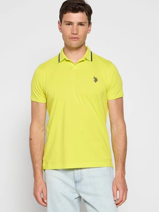 Foto van product Poloshirt U.S. POLO ASSN. geel