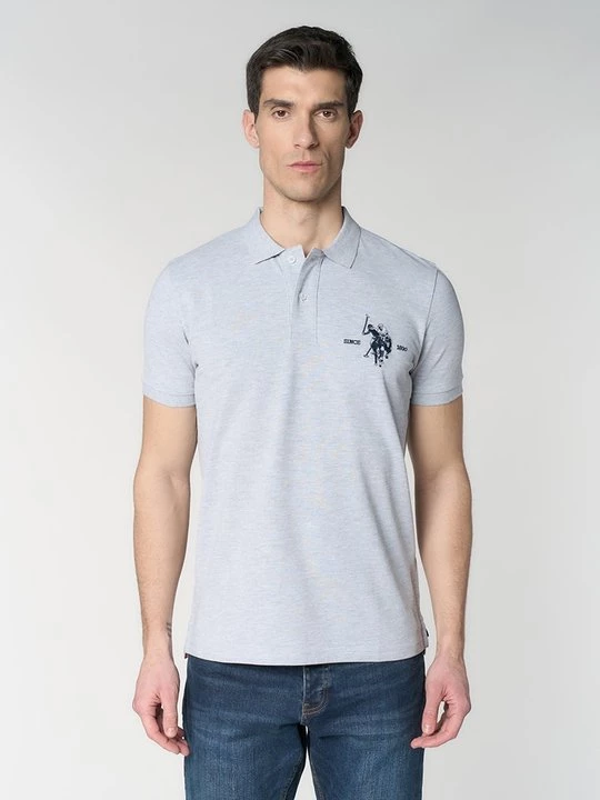 Foto van product Poloshirt U.S. POLO ASSN. grijs