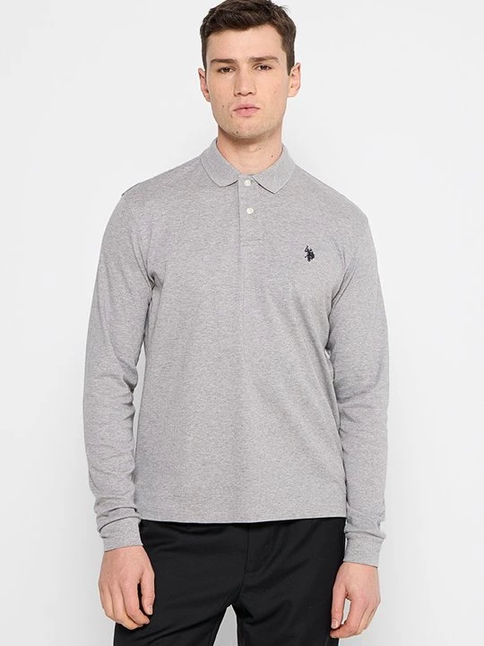Foto van product Poloshirt U.S. POLO ASSN. grijs