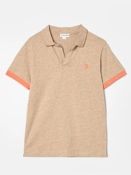 Foto van product Poloshirt U.S. POLO ASSN. lichtbruin