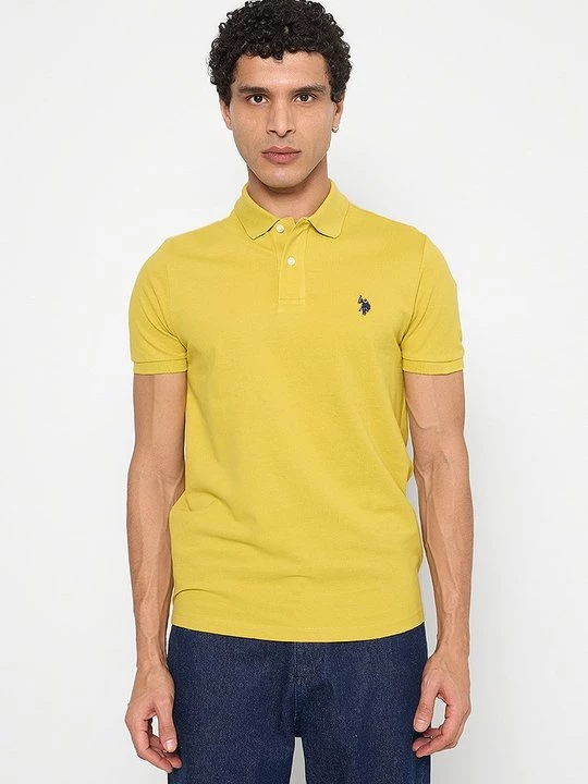 Foto van product Poloshirt U.S. POLO ASSN. neongroen