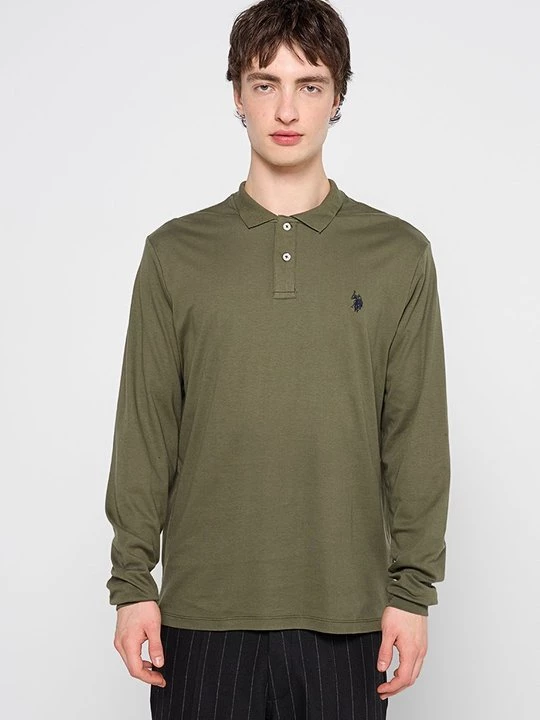 Foto van product Poloshirt U.S. POLO ASSN. olijfgroen