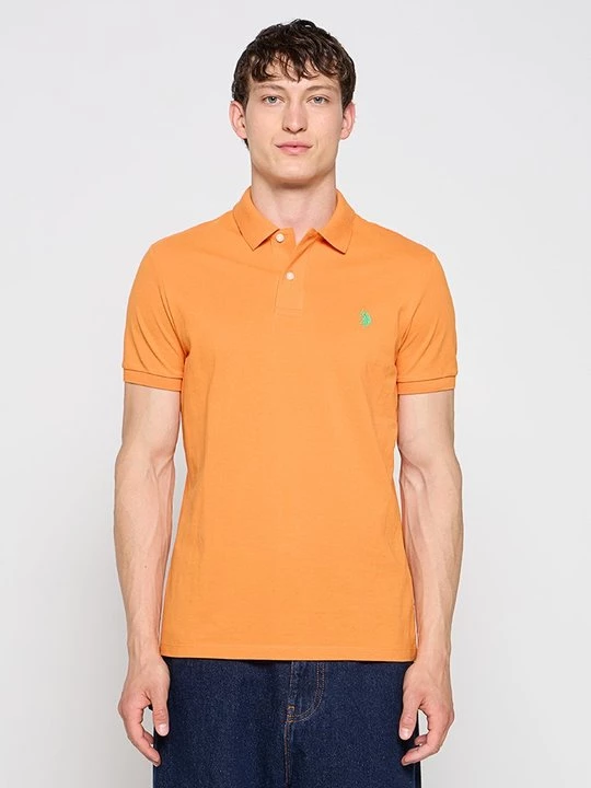 Foto van product Poloshirt U.S. POLO ASSN. oranje