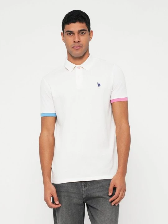 Foto van product Poloshirt U.S. POLO ASSN. wit