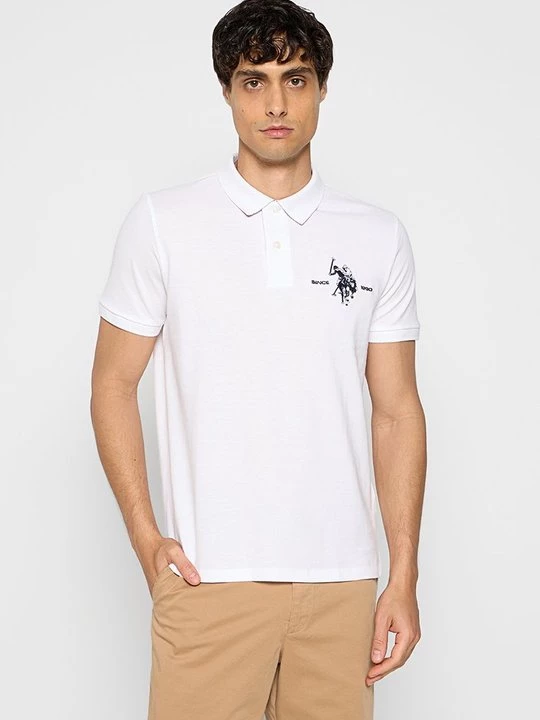 Foto van product Poloshirt U.S. POLO ASSN. wit