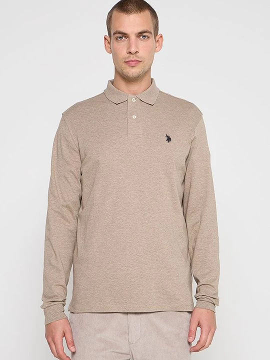 Foto van product Poloshirt U.S. POLO ASSN. zandkleur