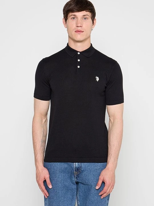 Foto van product Poloshirt U.S. POLO ASSN. zwart