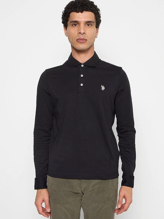 Foto van product Poloshirt U.S. POLO ASSN. zwart