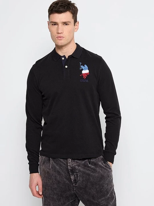 Foto van product Poloshirt U.S. POLO ASSN. zwart