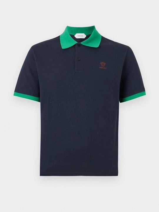Foto van product Poloshirt Versace donkerblauw