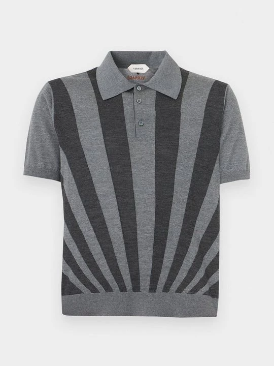 Foto van product Poloshirt Versace grijs