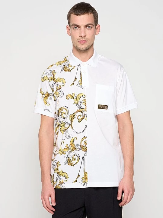 Foto van product Poloshirt Versace Jeans Couture wit