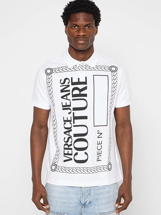 Foto van product Poloshirt Versace Jeans Couture wit