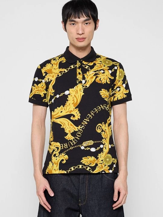 Foto van product Poloshirt Versace Jeans Couture zwart