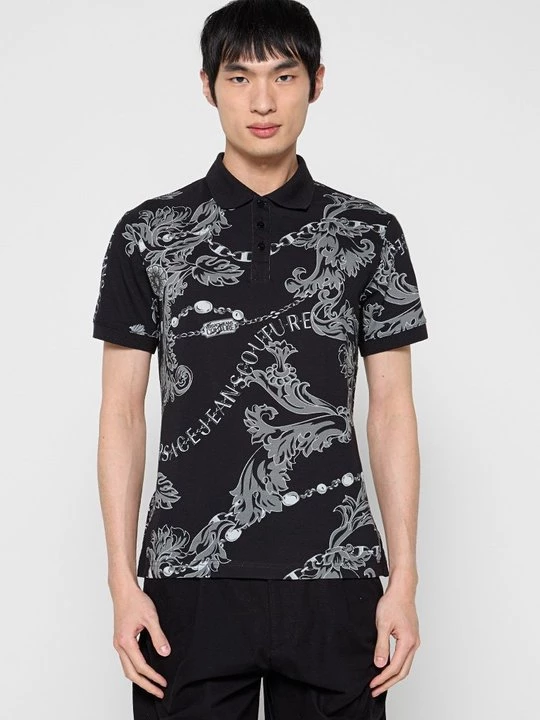 Foto van product Poloshirt Versace Jeans Couture zwart