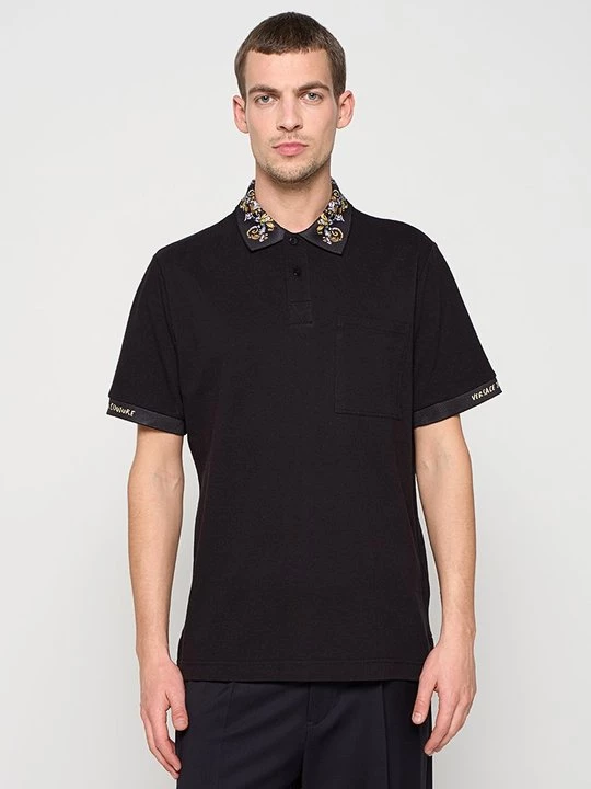 Foto van product Poloshirt Versace Jeans Couture zwart