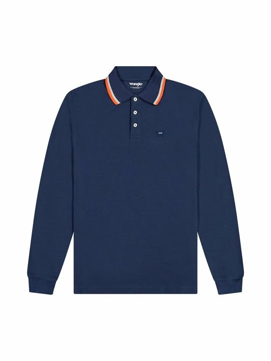 Foto van product Poloshirt Wrangler donkerblauw