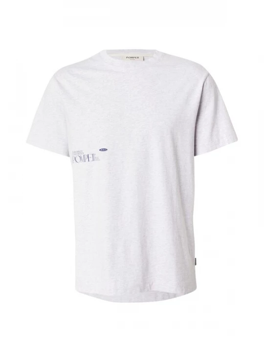 Foto van product POMPEII Shirt 'JACK OF ALL TRADES' donkerblauw / lichtgrijs / rood