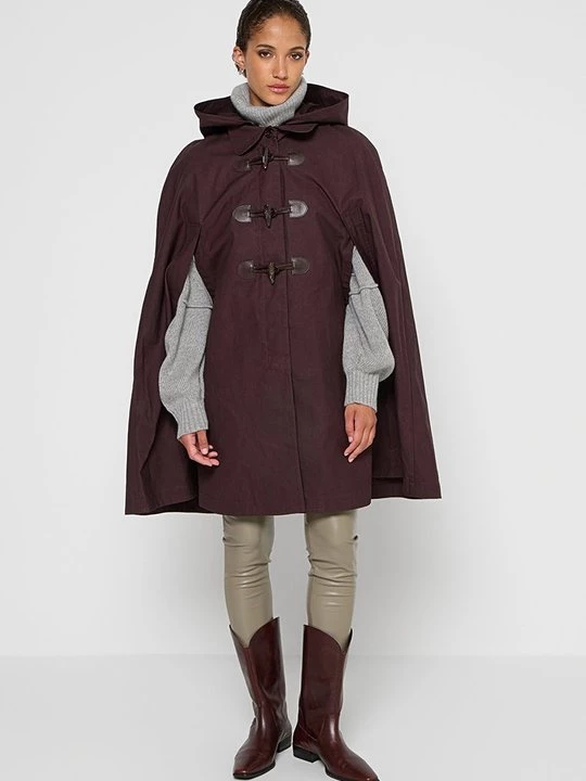 Foto van product Poncho CLAUDIE PIERLOT bruin