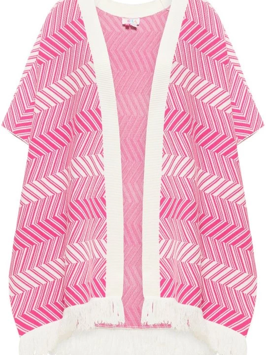 Foto van product Poncho IZIA donkerroze