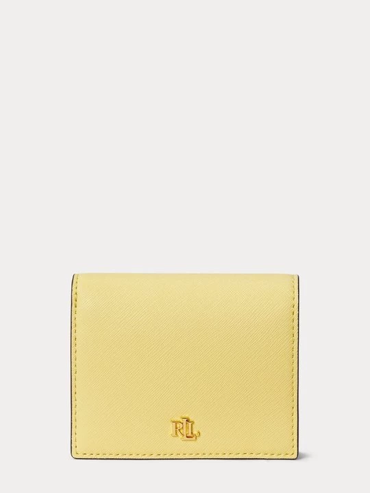Foto van product Portemonnee Lauren Ralph Lauren lichtgeel