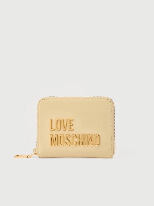 Foto van product Portemonnee LOVE MOSCHINO lichtgeel