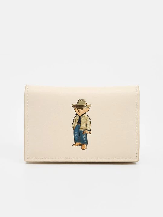 Foto van product Portemonnee Polo Ralph Lauren crème