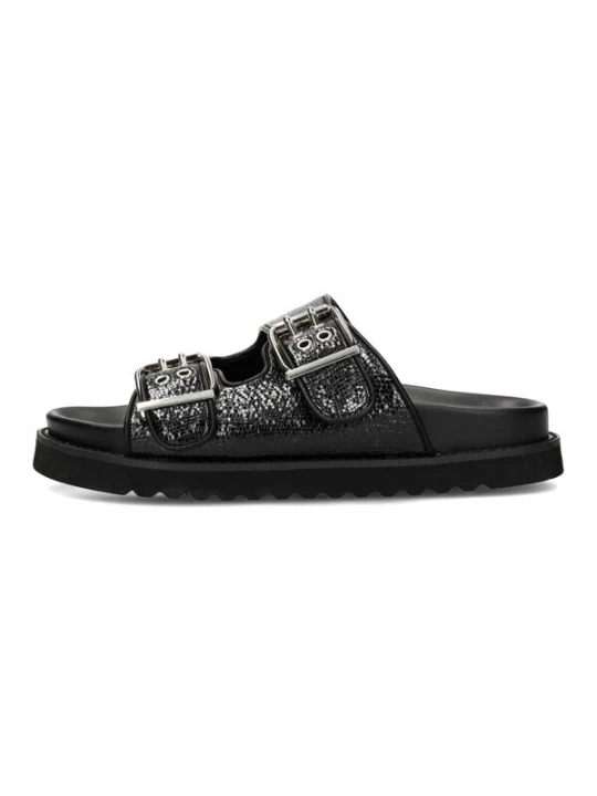 Foto van product POSH by Poelman Sandalen met riem 'GARBY' zwart