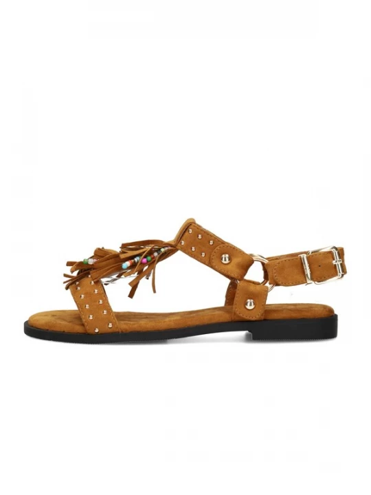 Foto van product POSH by Poelman Sandalen met riem 'NATALIA ' bruin