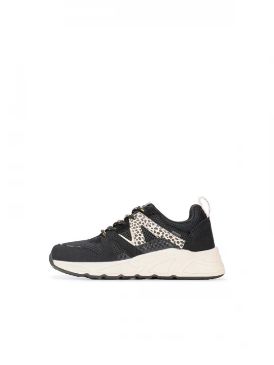 Foto van product POSH by Poelman Sneakers 'Carocel' beige / zwart